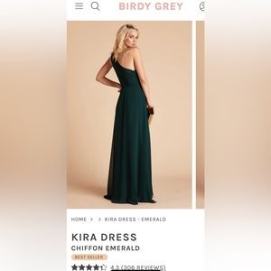 *BRAND NEW* Birdy Grey KIRA DRESS
CHIFFON EMERALD